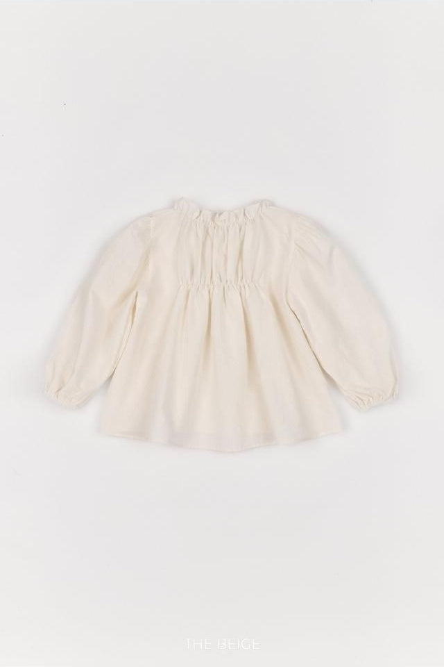 Shirring Blouse [THE BEIGE]（2026AW） 22