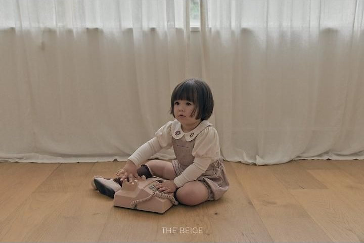 Collar Embroidery Tee [THE BEIGE]（2026AW） 6