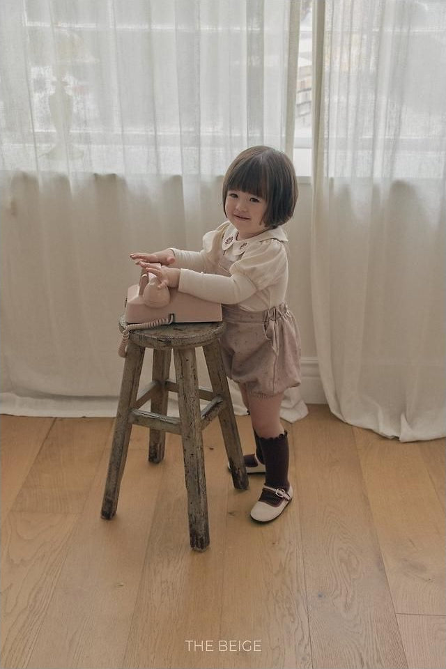 Collar Embroidery Tee [THE BEIGE]（2026AW） 12