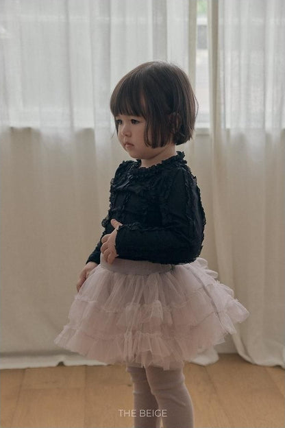 Ruffle Tee [THE BEIGE]（2026AW） 7