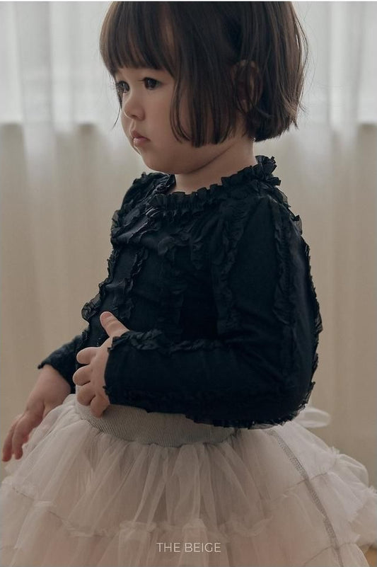 Ruffle Tee [THE BEIGE]（2026AW） 8