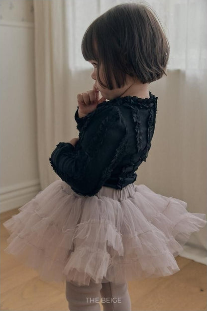 Ruffle Tee [THE BEIGE]（2026AW） 9