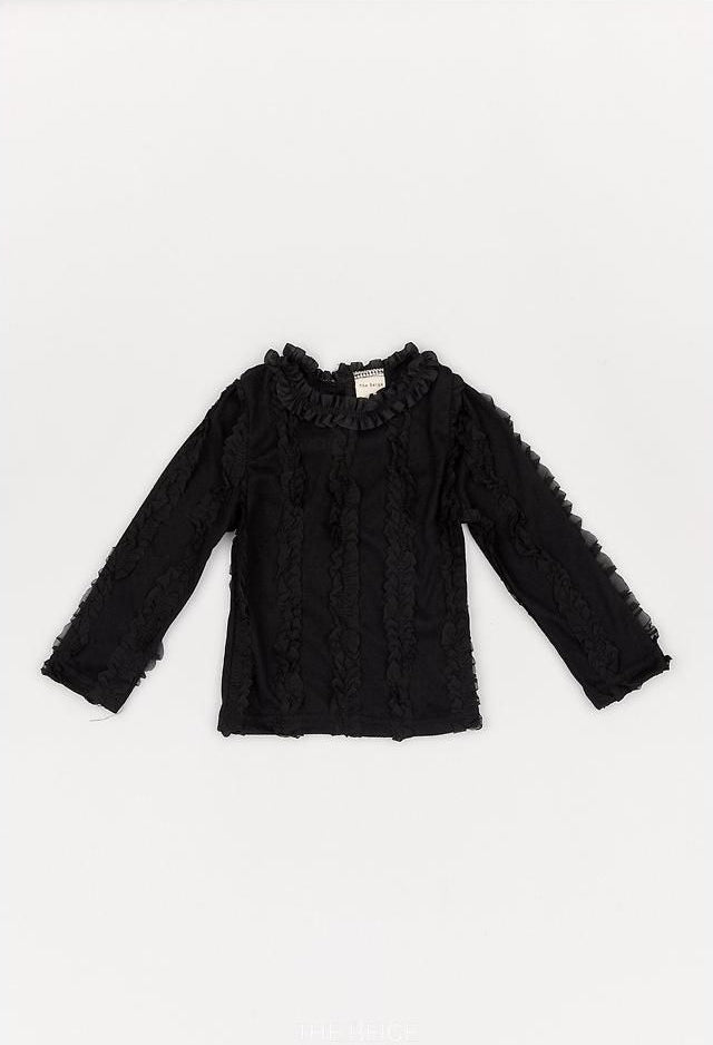 Ruffle Tee [THE BEIGE]（2026AW） 12