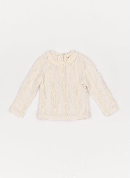 Ruffle Tee [THE BEIGE]（2026AW） 15