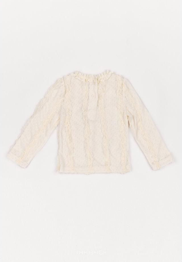 Ruffle Tee [THE BEIGE]（2026AW） 17