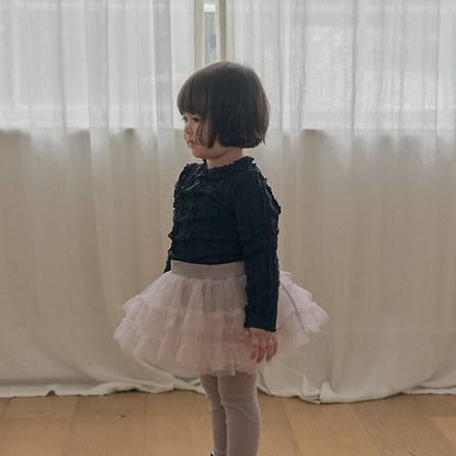 Ruffle Tee [THE BEIGE]（2026AW） 1