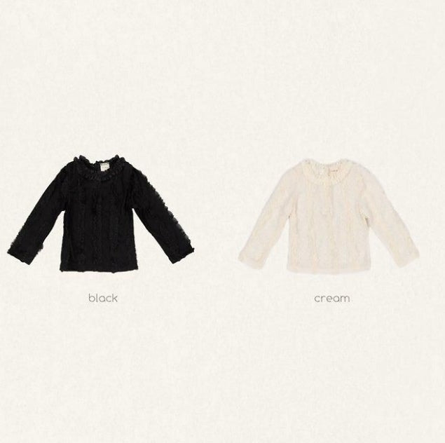 Ruffle Tee [THE BEIGE]（2026AW） 2