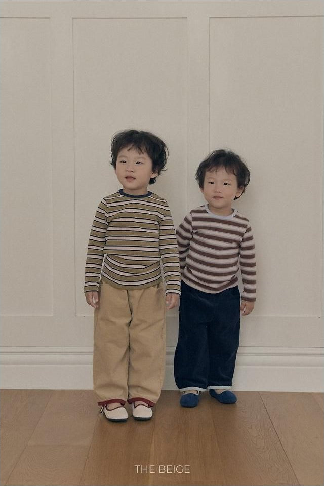 Multi Stripe Tee [THE BEIGE]（2026AW） 4