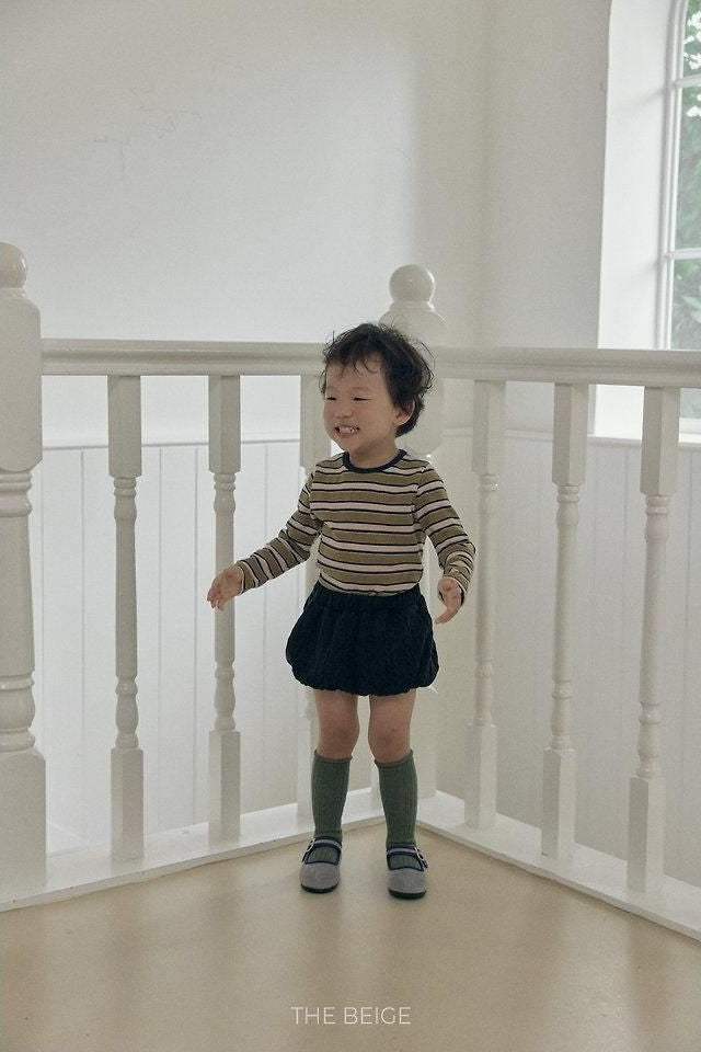 Multi Stripe Tee [THE BEIGE]（2026AW） 10