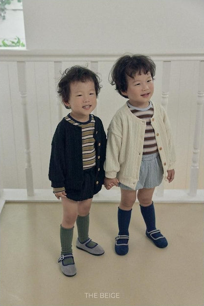 Multi Stripe Tee [THE BEIGE]（2026AW） 14