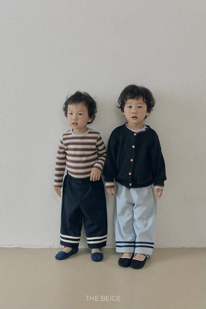 Multi Stripe Tee [THE BEIGE]（2026AW） 15