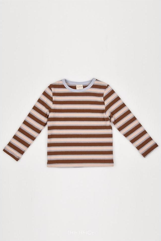 Multi Stripe Tee [THE BEIGE]（2026AW） 18