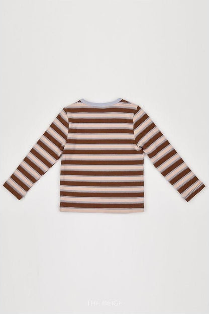Multi Stripe Tee [THE BEIGE]（2026AW） 19
