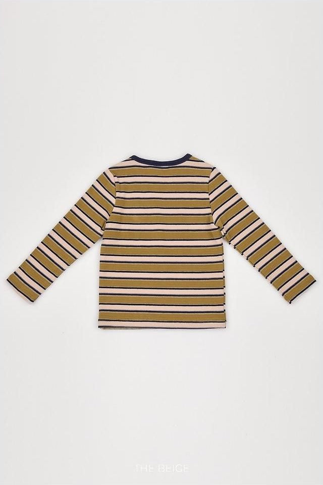 Multi Stripe Tee [THE BEIGE]（2026AW） 21