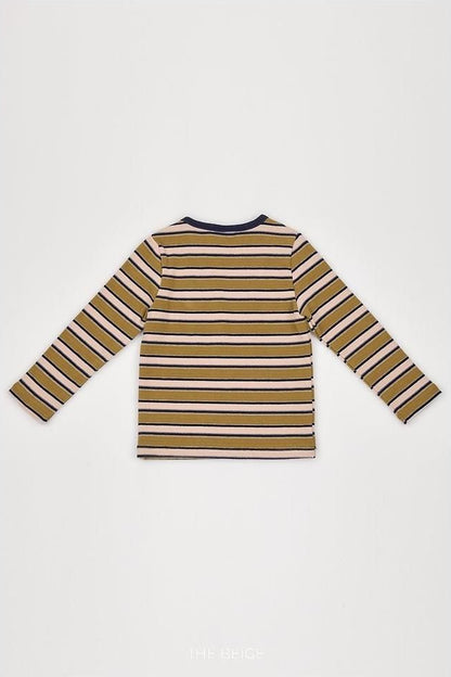 Multi Stripe Tee [THE BEIGE]（2026AW） 21