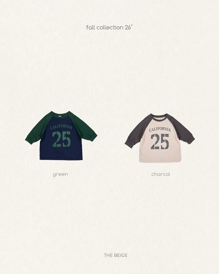 Color Block Raglan Tee [THE BEIGE]（2026AW） 17