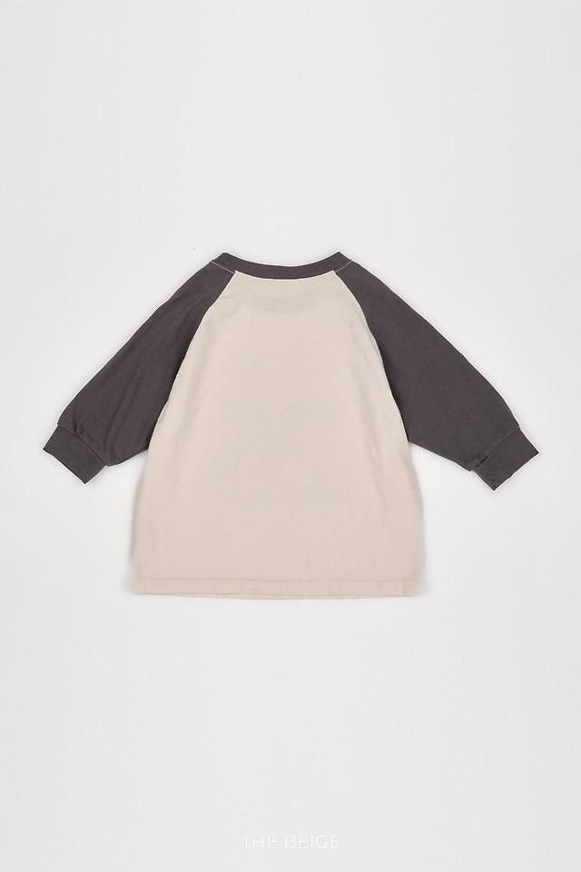 Color Block Raglan Tee [THE BEIGE]（2026AW） 21