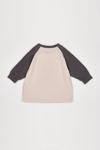 Color Block Raglan Tee [THE BEIGE]（2026AW） 21