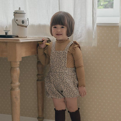 Ribbed Frill Tee [THE BEIGE]（2026AW） 1