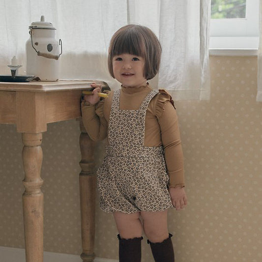 Ribbed Frill Tee [THE BEIGE]（2026AW） 1
