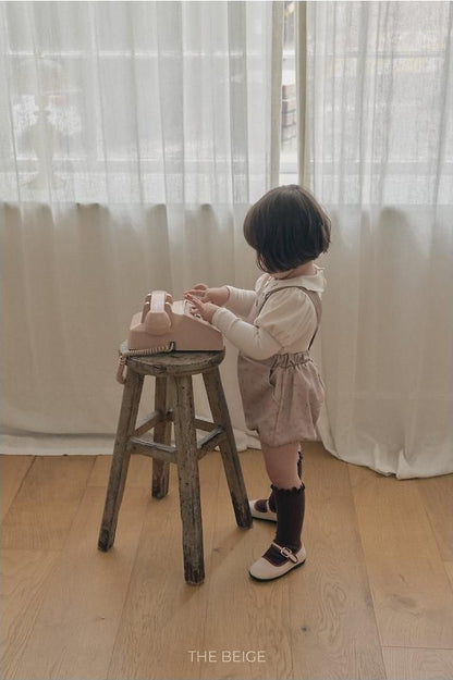 Pumpkin Suspender Pants [THE BEIGE]（2026AW） 8