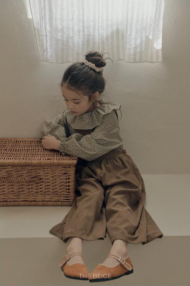 Corduroy Suspender Pants [THE BEIGE]（2026AW） 10