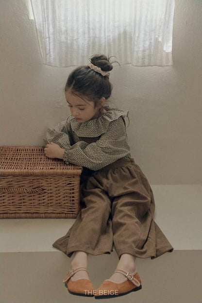 Corduroy Suspender Pants [THE BEIGE]（2026AW） 10