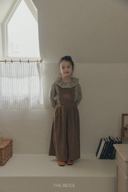 Corduroy Suspender Pants [THE BEIGE]（2026AW） 11