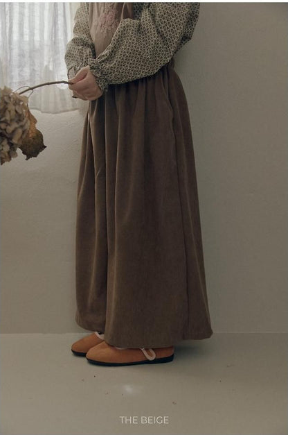 Corduroy Suspender Pants [THE BEIGE]（2026AW） 14