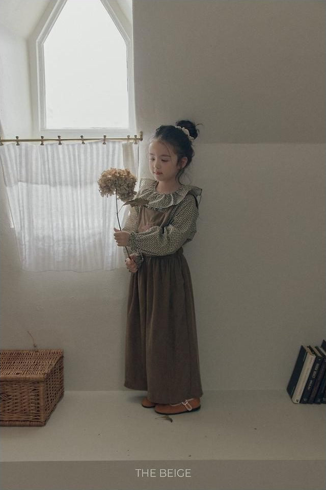 Corduroy Suspender Pants [THE BEIGE]（2026AW） 16