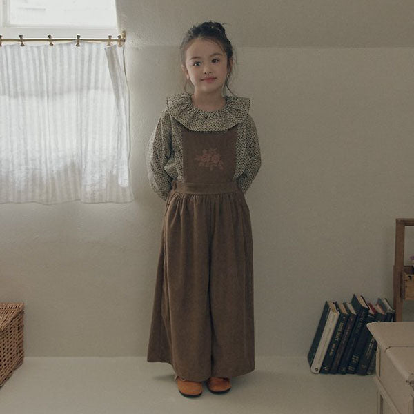 Corduroy Suspender Pants [THE BEIGE]（2026AW） 2