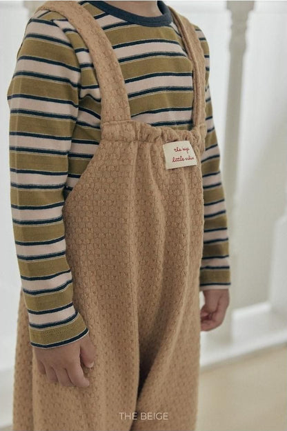 Knit Overalls [THE BEIGE]（2026AW） 4