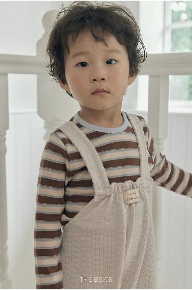 Knit Overalls [THE BEIGE]（2026AW） 5