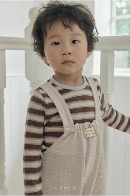 Knit Overalls [THE BEIGE]（2026AW） 5