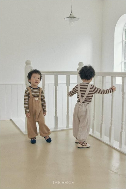 Knit Overalls [THE BEIGE]（2026AW） 6