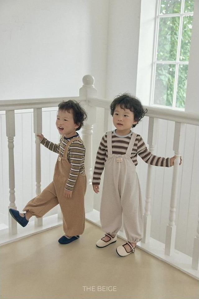 Knit Overalls [THE BEIGE]（2026AW） 9