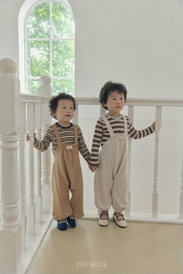 Knit Overalls [THE BEIGE]（2026AW） 12