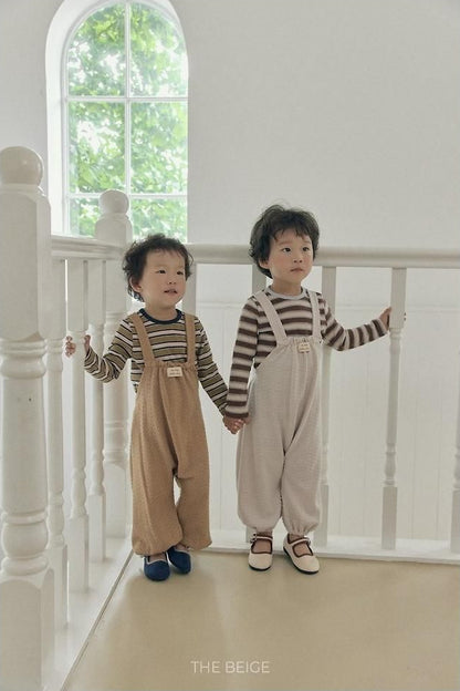 Knit Overalls [THE BEIGE]（2026AW） 12