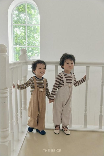 Knit Overalls [THE BEIGE]（2026AW） 13