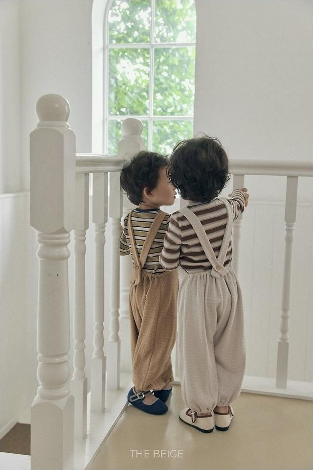 Knit Overalls [THE BEIGE]（2026AW） 15