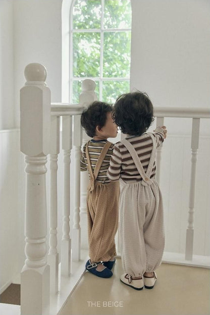Knit Overalls [THE BEIGE]（2026AW） 15