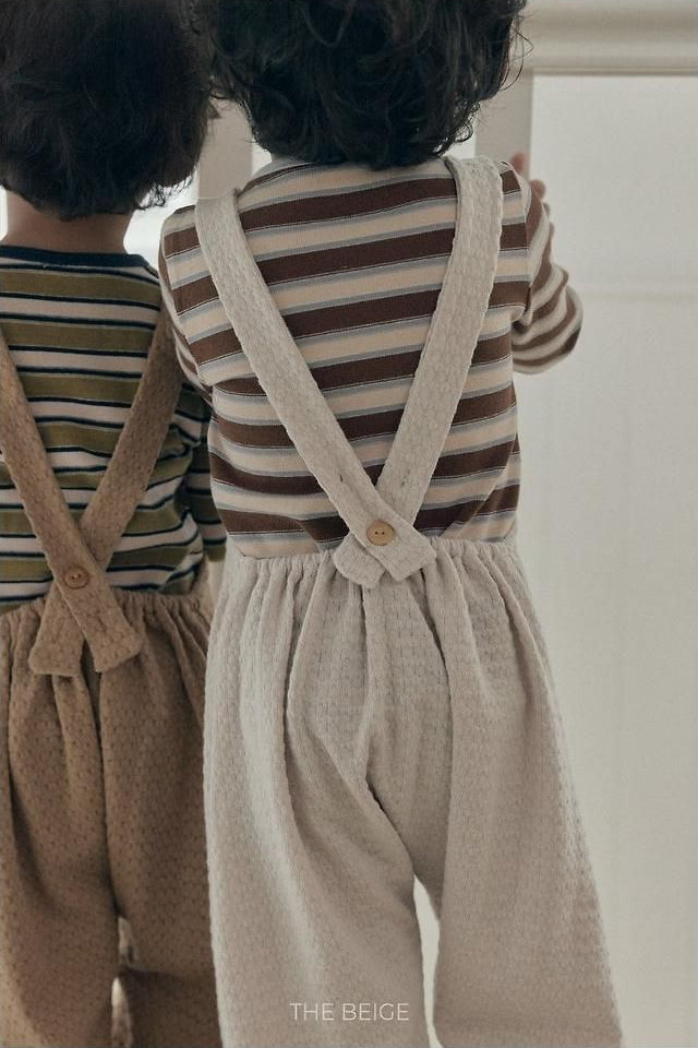 Knit Overalls [THE BEIGE]（2026AW） 16