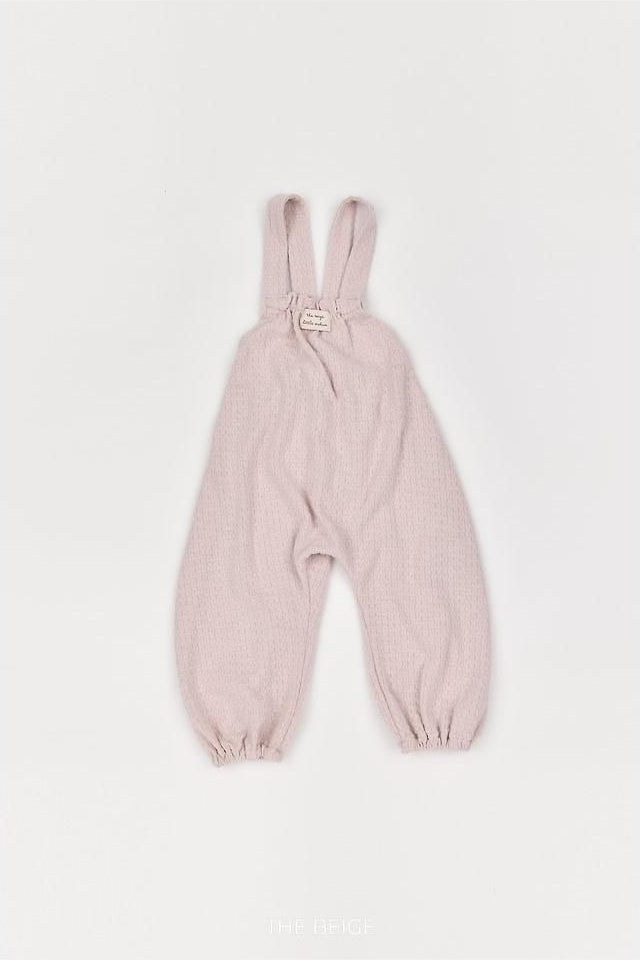 Knit Overalls [THE BEIGE]（2026AW） 18