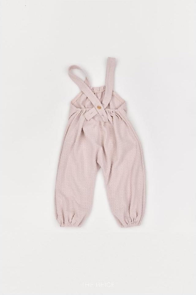 Knit Overalls [THE BEIGE]（2026AW） 19