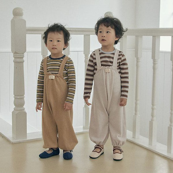 Knit Overalls [THE BEIGE]（2026AW） 1