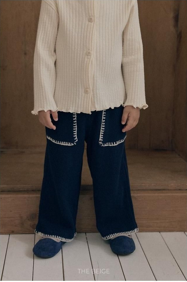 Mellow Waffle Pants [THE BEIGE]（2026AW） 5