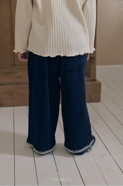 Mellow Waffle Pants [THE BEIGE]（2026AW） 8