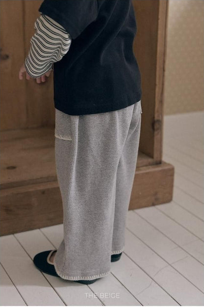Mellow Waffle Pants [THE BEIGE]（2026AW） 17