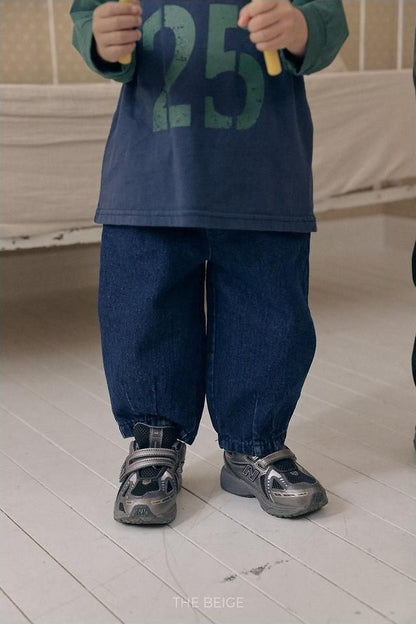 Pintuck Denim Pants [THE BEIGE]（2026AW） 9