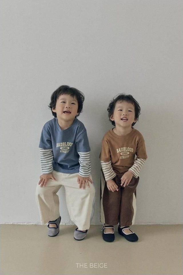 Side Color Block Corduroy Pants [THE BEIGE]（2026AW） 5